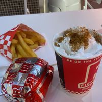 Single smash meal (+ drink) and a frostie  at Rightside Fast Food - Pavilion KL in Kuala Lumpur