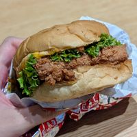 Vegan Chico Sandwich Burger at Rightside Fast Food - Pavilion KL in Kuala Lumpur