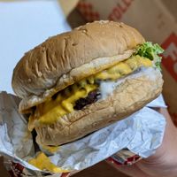 Vegan Double Smash Burger with Zero Beef at Rightside Fast Food - Pavilion KL in Kuala Lumpur