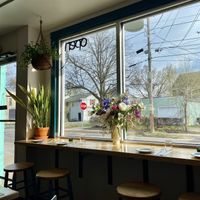Window seating   at Fancy's in Burlington