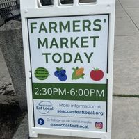   at Portsmouth Farmers' Market in Portsmouth