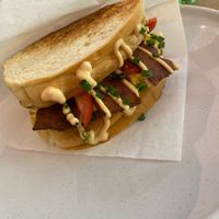 Sandwich   at Vegan Backyard in Berlin