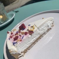 New York cheesecake   at Vegan Backyard in Berlin