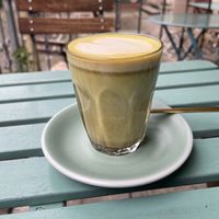 Soja Capuccino  at Vegan Backyard in Berlin