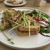GRILLED CHEESE SANDWICH   at Vegan Backyard in Berlin