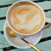 Big Americano with Oat Milk at Vegan Backyard in Berlin