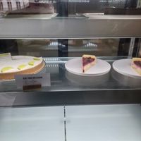 Cake selection at Vegan Backyard in Berlin