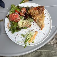 Quiche  at Vegan Backyard in Berlin