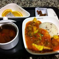 Mixed tofu balls with fresh tomato soup, ¥35 at Yi Tian Yi Su - Taiguhui in Guangzhou