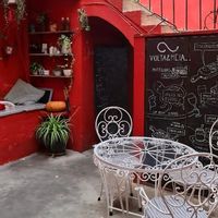 Inside - the patio. at Volta e Meia in Figueira Da Foz