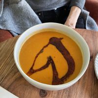 Turkish lentil soup 🥣   at Café Wolke in Frankfurt