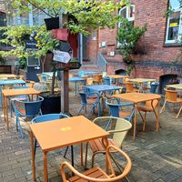 Garden at Jawed's Remise in Luebeck