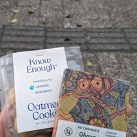 Vegan Chocolate and Cookies  at Cue in Hiroshima