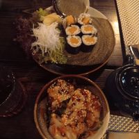 Schmacki schmacki Abendessen at House of Vegan in Leipzig