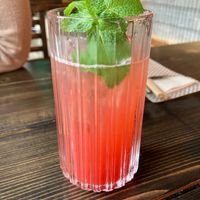 Himbeer Limonade  at House of Vegan in Leipzig