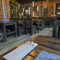 Cozy interieur at House of Vegan in Leipzig