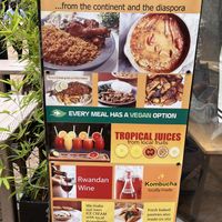   at Kigali Pan-Afrikan Kitchen in Kigali