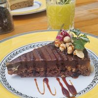 Snickers cake at Santé in Mallorca