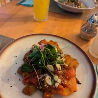 Süßkartoffeln mexikanisch at Santé in Mallorca