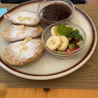 Vegan pancakes   at Santé in Mallorca