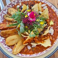 Chili sin carne, vegan at Santé in Mallorca