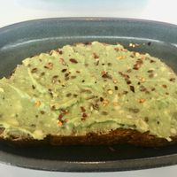 Avocado toast at Circle Cafe - Mirdif in Dubai