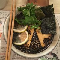 Lemon poppyseed at Yuniwa Vege Ramen in Osaka