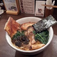 Soy Sauce ramen at Vege Ramen Yuniwa. at Yuniwa Vege Ramen in Osaka