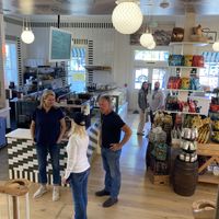 The provisions store at the entry-grab n go vegan snacks, cheeses, desserts, etc!   at Nova Terra Kitchen & Creamery in Sebastopol