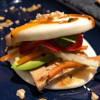 Bao buns at Nova Terra Kitchen & Creamery in Sebastopol