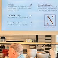 Yes, it’s all vegan and they make their own cheeses.  at Nova Terra Kitchen & Creamery in Sebastopol