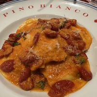 Vegan ravioli was the bomb!  at Pino Bianco in Verona
