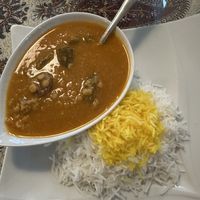 Rotes Linsen Dal  at Caspian Restaurant  in Gaertringen