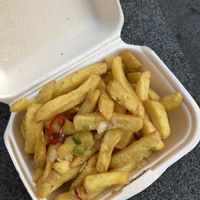Vegan & GF salt n’ pepper chips  at Sweet Mandarin in Manchester