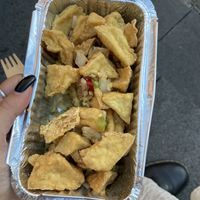 Vegan & GF salt n’ pepper tofu   at Sweet Mandarin in Manchester