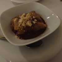 Tatin with pears at Zaatar Vegetariano in Barcelona