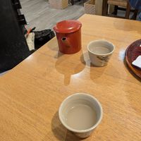 The soba water served after the meal at Nakaya - なかや in Otaru