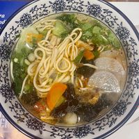 Vegan Ramen with Hand-Pulled Noodles  at Bon Ramen in Bologna