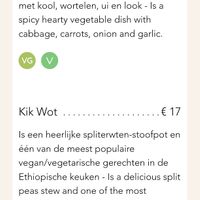 Menu part 3 at Mamaye in Leuven