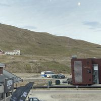   at Nordover in Longyearbyen
