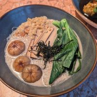 Veg ramen with glass noodles(normally they use egg noodles) at INTI - A Nikkei Experience in Nairobi
