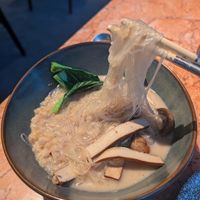 Veg ramen with glass noodles at INTI - A Nikkei Experience in Nairobi