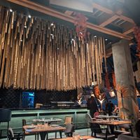 Inside in the evening at INTI - A Nikkei Experience in Nairobi