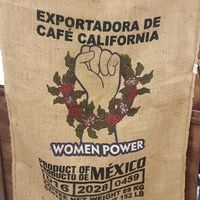 Women-produced coffee ✊🏻 at Aguamiel in London