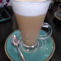 Decaf oat latte (April 2024) at Y Consti  in Aberystwyth