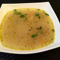 vegetable soup at Makro Vega in Split