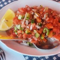 Mix salad at Halikarnas Restauran in Isparta