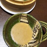 Steamed vegetables with sesame sauce at Sojuan in Nagoya