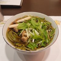 Soba noodles (hot) at Sojuan in Nagoya