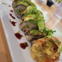 Cryssi roll at Trapper's Sushi Co in San Antonio